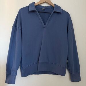 CALIA by Carrie Underwood Blue V-Neck Sweater